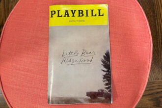 playbill for Little Bear Ridge Road