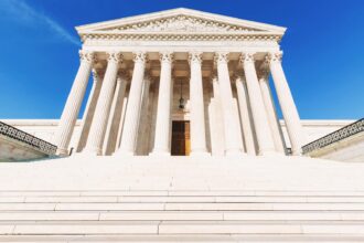 The US Supreme Court building