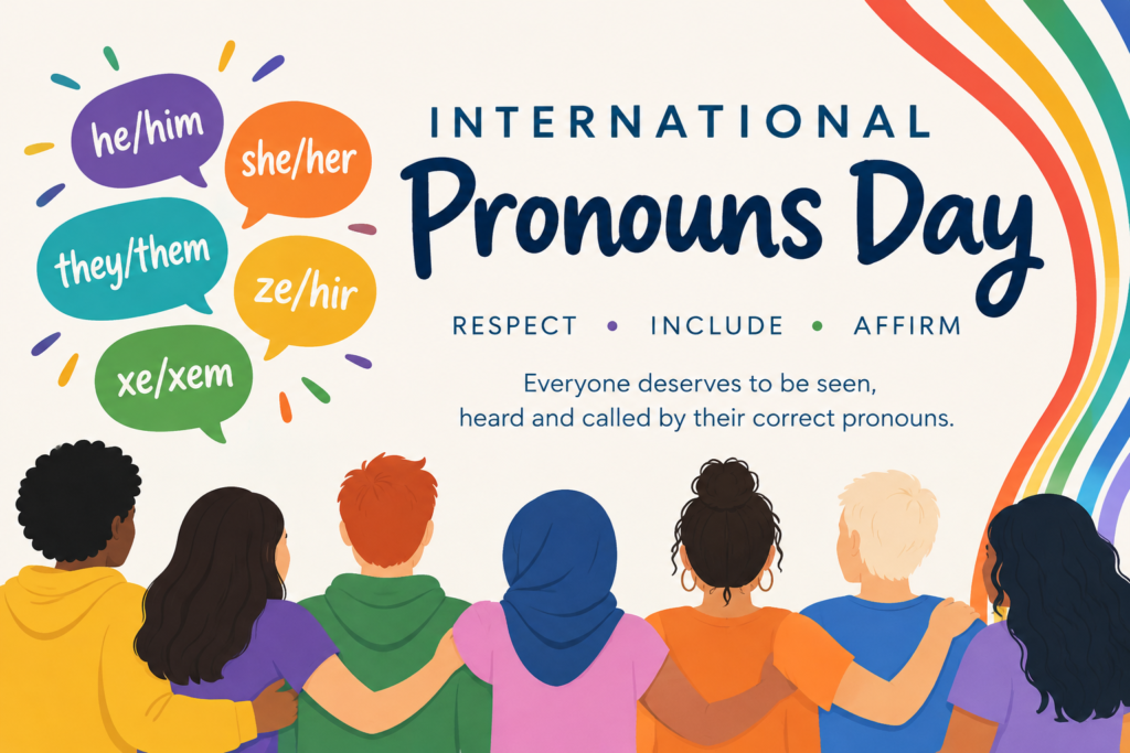 International Pronouns Day visual